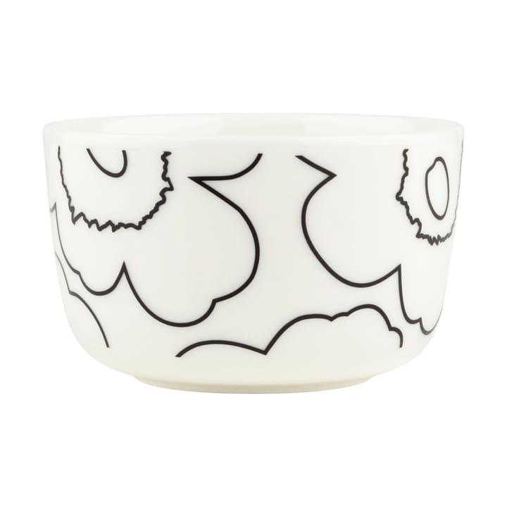 Tigela Piirto Unikko 2,5 dl - White-black - Marimekko