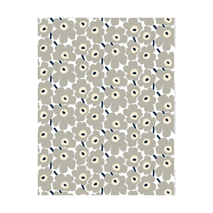 Toalha antimanchas Pieni Unikko - White-grey-sand-dark blue - Marimekko