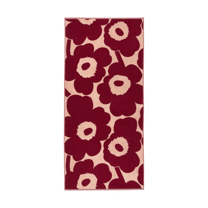 Toalha de banho, 70x150 cm, Pink-dark cherry Marimekko