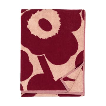 Toalha de banho, 70x150 cm - Pink-dark cherry - Marimekko