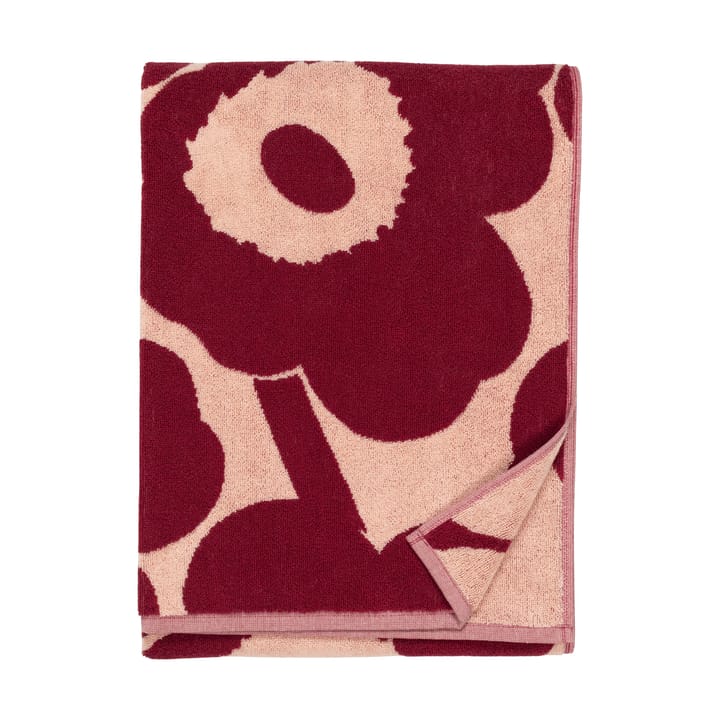 Toalha de banho, 70x150 cm, Pink-dark cherry Marimekko