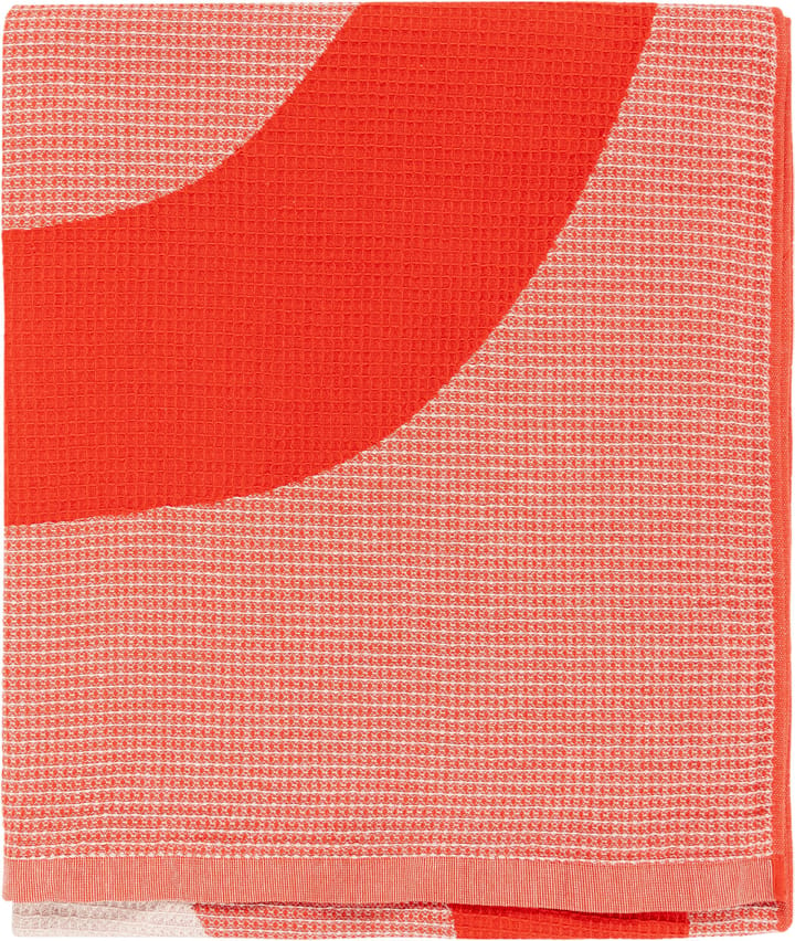 Toalha de praia Melooni 96,5x180 cm - Orange-off white - Marimekko