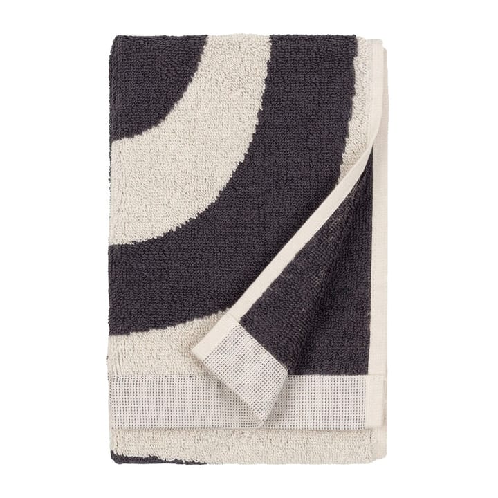 Toalha Melooni 30x50 cm - Charcoal-off white - Marimekko