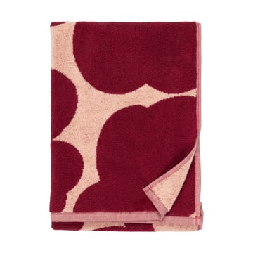 Toalha Unikko 50x70 cm - Pink-dark cherry - Marimekko