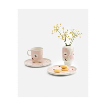 Unikko Chávena 40 cl - White-light pink-chestnut - Marimekko