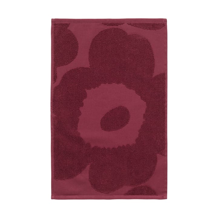 Unikko solid Toalha de mão 32x50 cm - Vermelho escuro - Marimekko