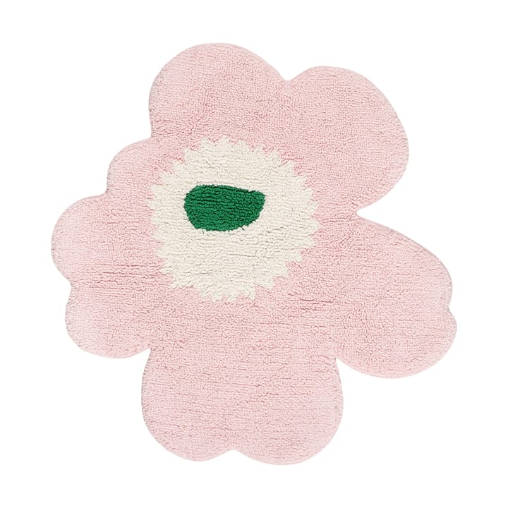 Unikko Tapete de banho 73x74 cm - Rosa - Marimekko