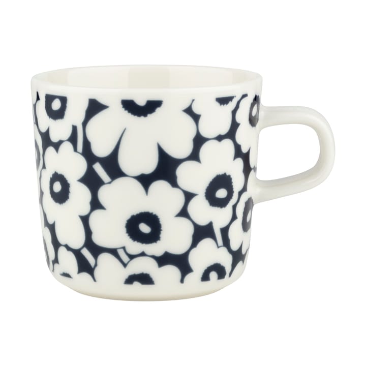 Xícara de café Pikkuinen Unikko 20 cl - Dark blue-white - Marimekko