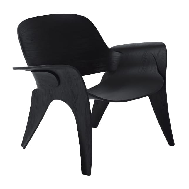 Cadeira Rose  - Preto manchado carvalho-preto - Massproductions
