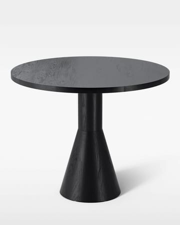 Mesa de jantar Draft Ø88cm  - Freixo manchada preta - Massproductions