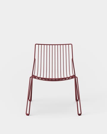 Tio Easy Chair cadeira lounge - Borgonha - Massproductions