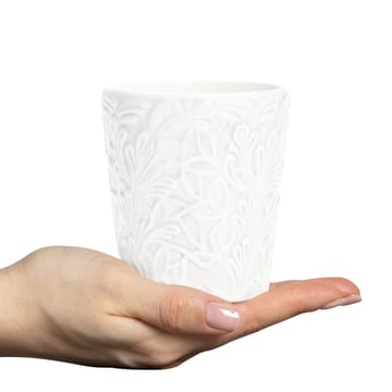 Caneca Lace 30 cl - Branco - Mateus