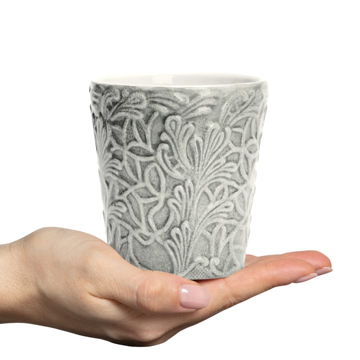 Caneca Lace 30 cl - Cinza - Mateus