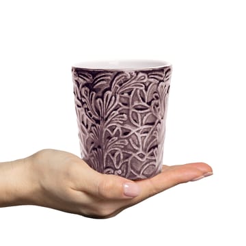 Caneca Lace 30 cl - Plum - Mateus