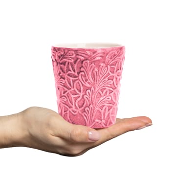 Caneca Lace 30 cl - Rosa  - Mateus