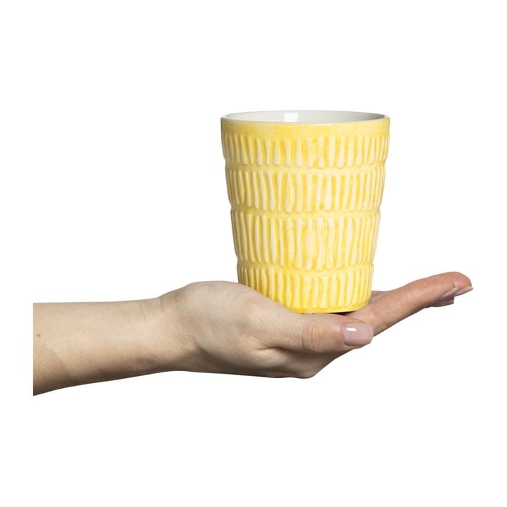 Caneca Stripes 30 cl - Amarelo - Mateus