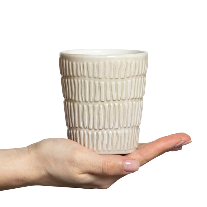 Caneca Stripes 30 cl - areia - Mateus