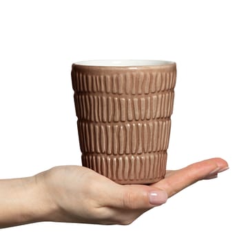 Caneca Stripes 30 cl - Cinnamon - Mateus