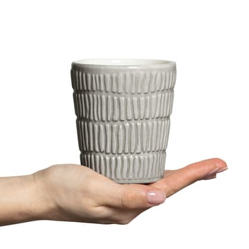 Caneca Stripes 30 cl - cinza - Mateus