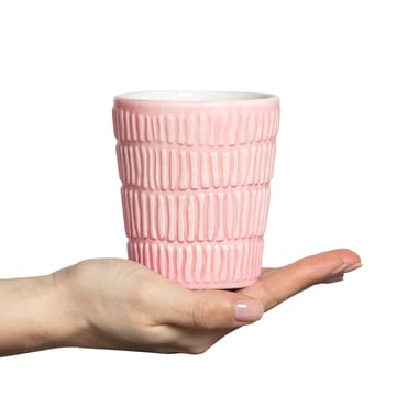 Caneca Stripes 30 cl - rosa claro - Mateus