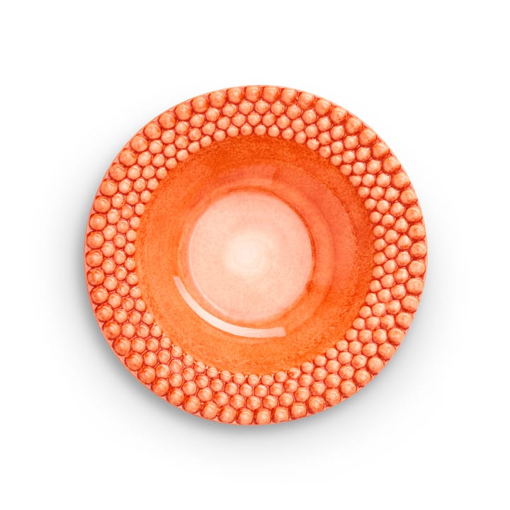 Prato de sopa Bubbles 25 cm - Laranja - Mateus