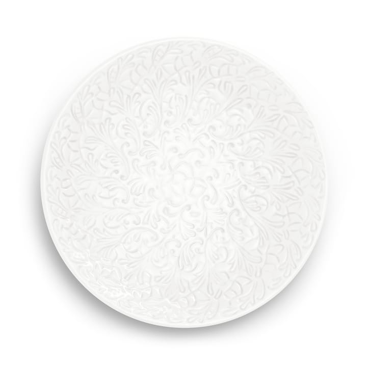 Prato Lace 20 cm - Branco - Mateus