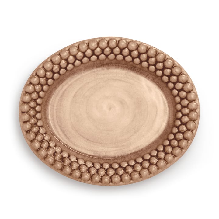 Prato oval Bubbles 20 cm - Cinnamon - Mateus