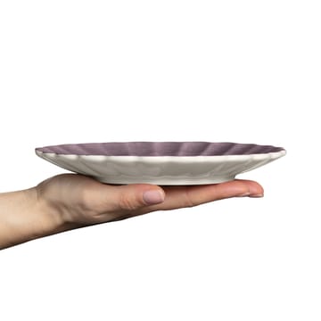 Prato Oyster 20 cm - plum - Mateus