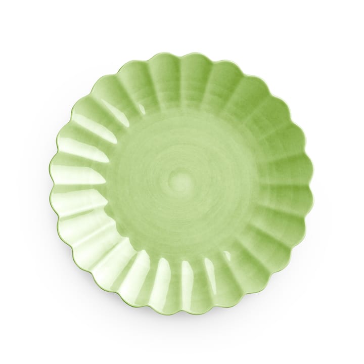 Prato Oyster 28 cm - Verde - Mateus