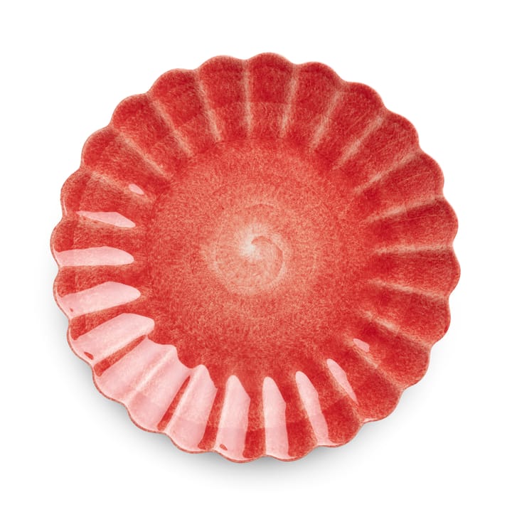 Prato Oyster 28 cm - Vermelho - Mateus