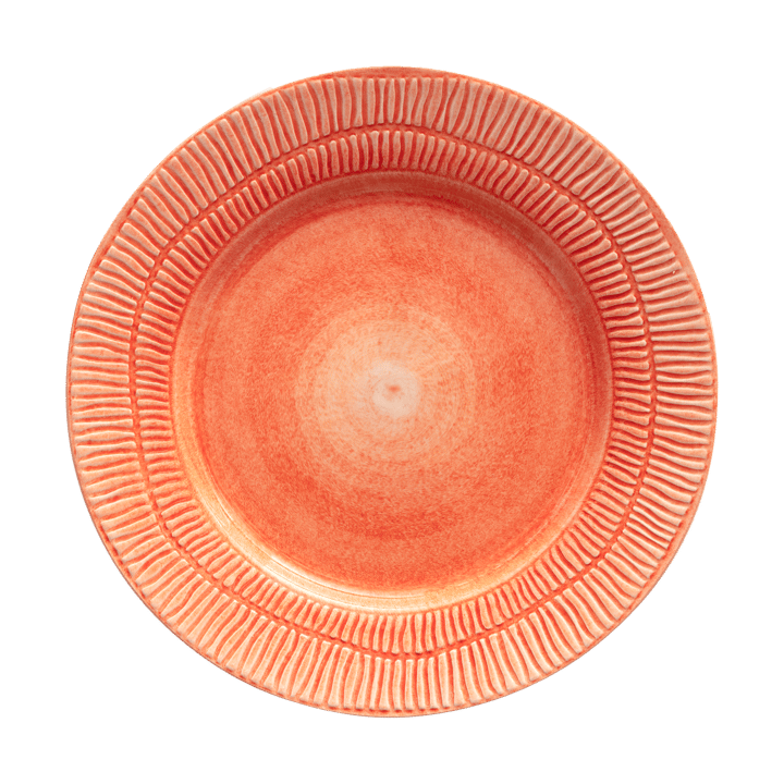 Prato Stripes Ø28 cm - Laranja - Mateus