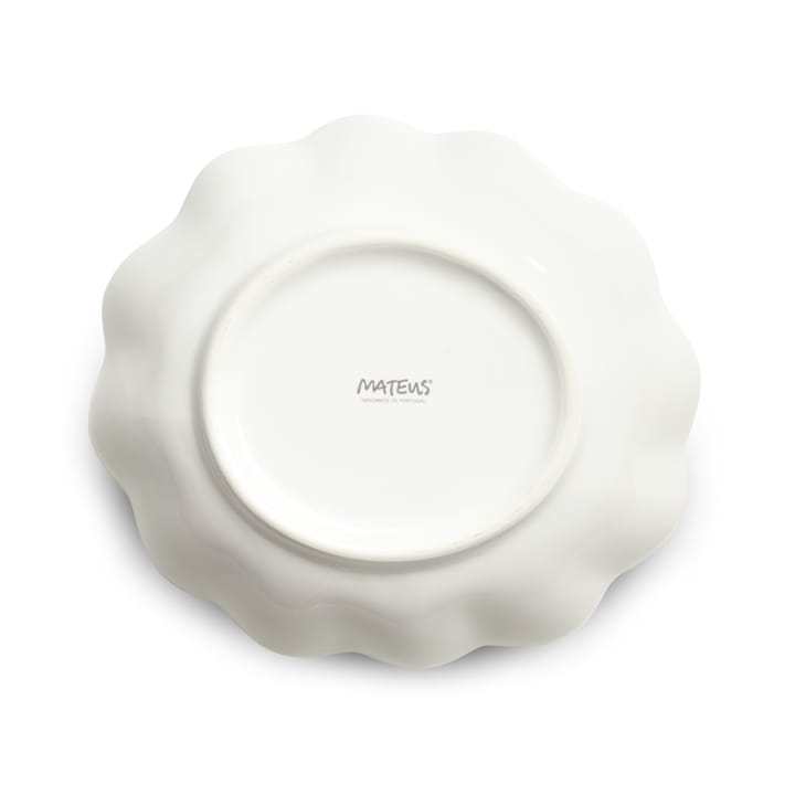 Tigela Oyster 16x18 cm - branco - Mateus