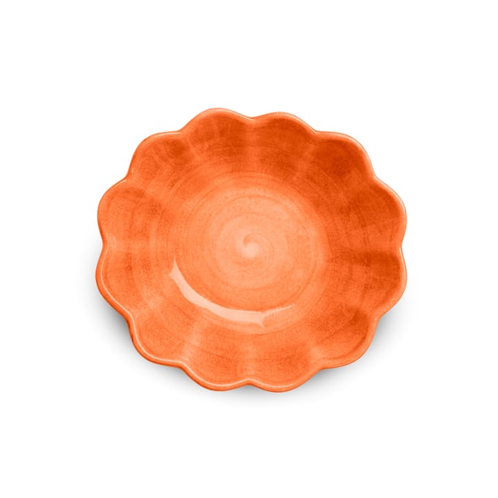 Tigela Oyster 16x18 cm - Laranja - Mateus