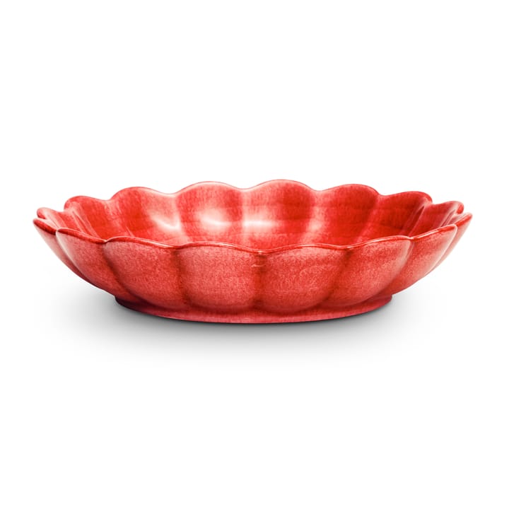 Tigela Oyster Ø24 cm - Vermelho - Mateus