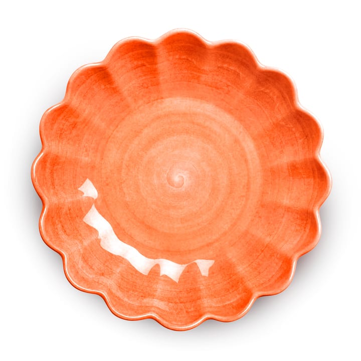 Tigela Oyster Ø31 cm - Laranja - Mateus