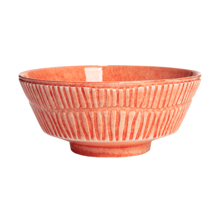 Tigela Stripes Ø15 cm - Laranja - Mateus