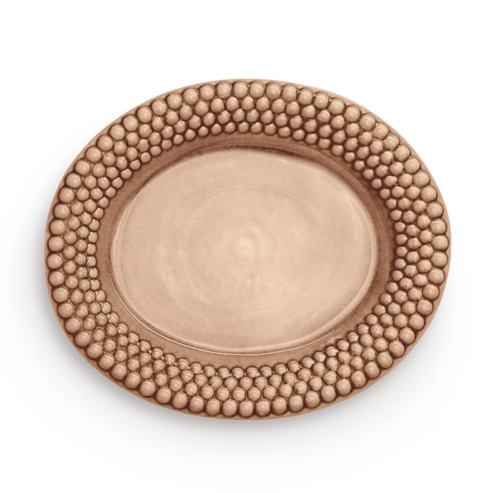 Travessa Bubbles oval 35 cm - Cinnamon - Mateus