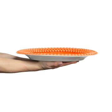 Travessa Bubbles oval 35 cm - Laranja - Mateus