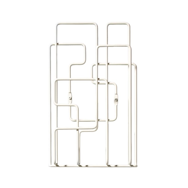 Porta revistas Little Saturday, branco Maze