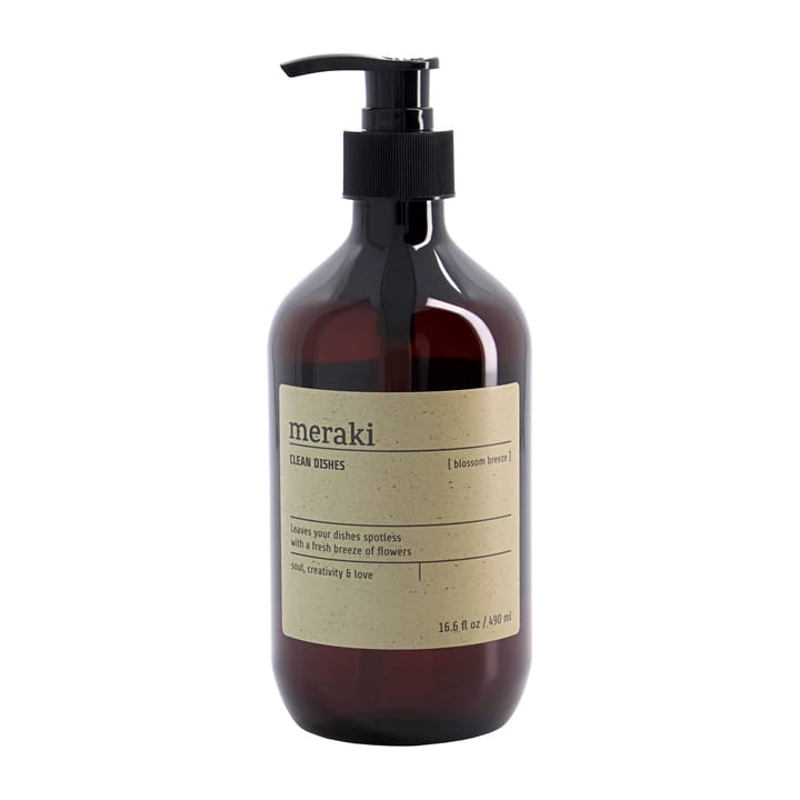 Detergente de louça Meraki 490 ml, Blossom breeze Meraki