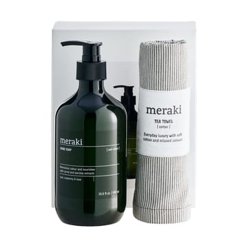 Sabonete sem fragrância e toalha de chá conjunto de presentes Meraki - Everyday cleanliness - Meraki