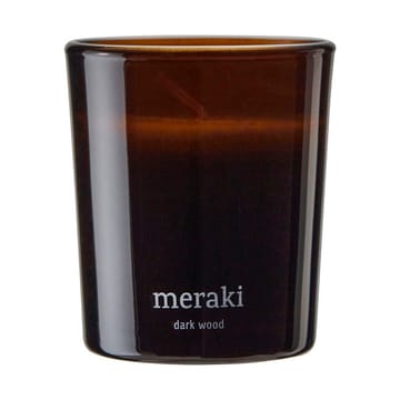 Vela perfumada Meraki 12 horas, 2-unid. - Dark wood - Meraki