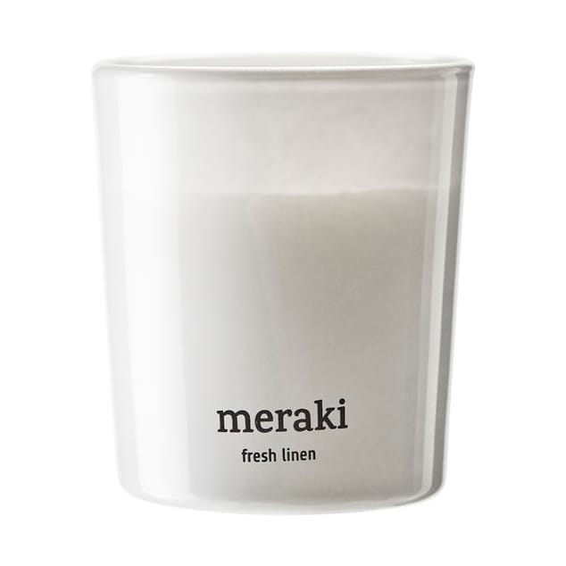 Vela perfumada Meraki 12 horas, 2-unid., Fresh Linen Meraki