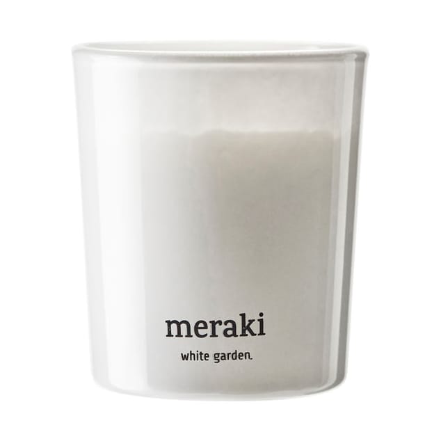 Vela perfumada Meraki 12 horas, 2-unid., White garden Meraki