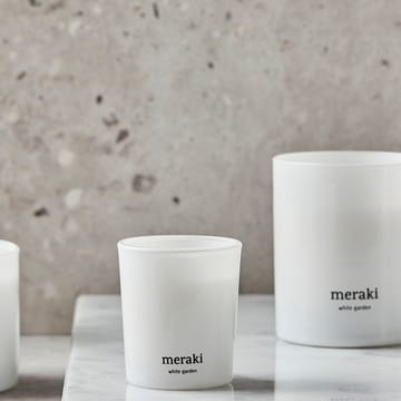 Vela perfumada Meraki 12 horas, 2-unid. - White garden - Meraki