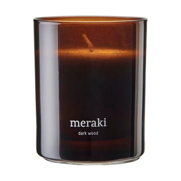 Vela perfumada Meraki, 35 horas - Dark wood - Meraki