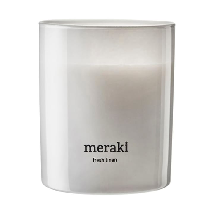 Vela perfumada Meraki, 35 horas, Fresh linen Meraki