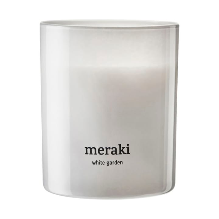 Vela perfumada Meraki, 35 horas - White garden - Meraki