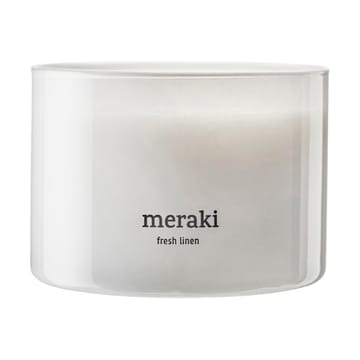 Vela perfumada Meraki, 60 horas - Fresh linen - Meraki