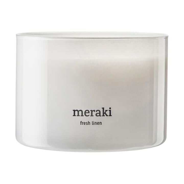 Vela perfumada Meraki, 60 horas, Fresh linen Meraki